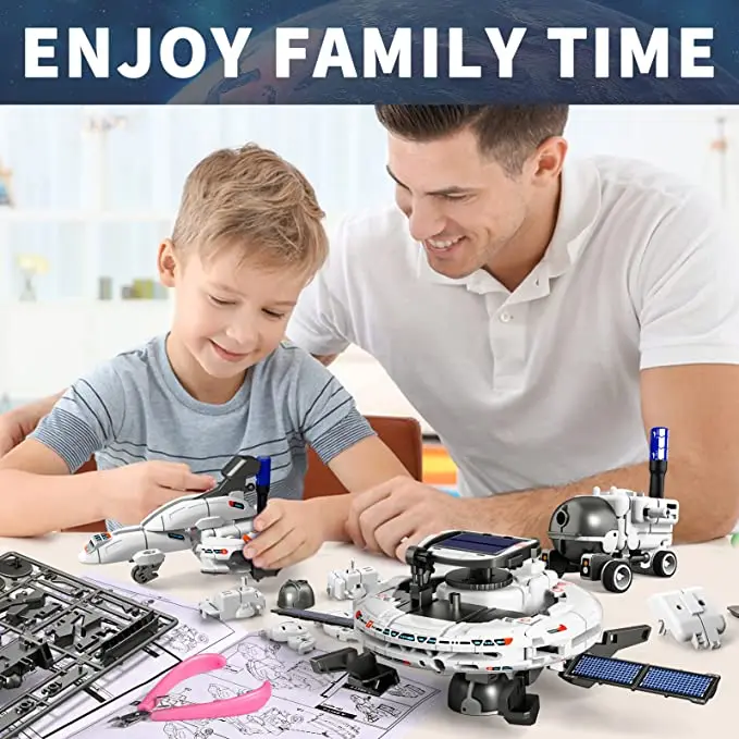 12 in 1 Science Experiment Sol – Science Project Robot recenzja i cena
