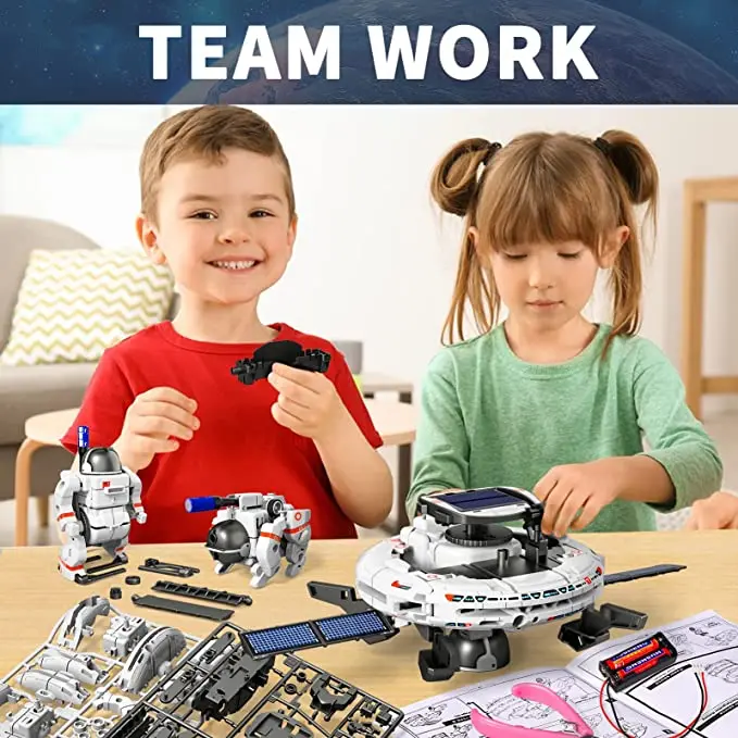 12 in 1 Science Experiment Sol – Science Project Robot recenzja i cena