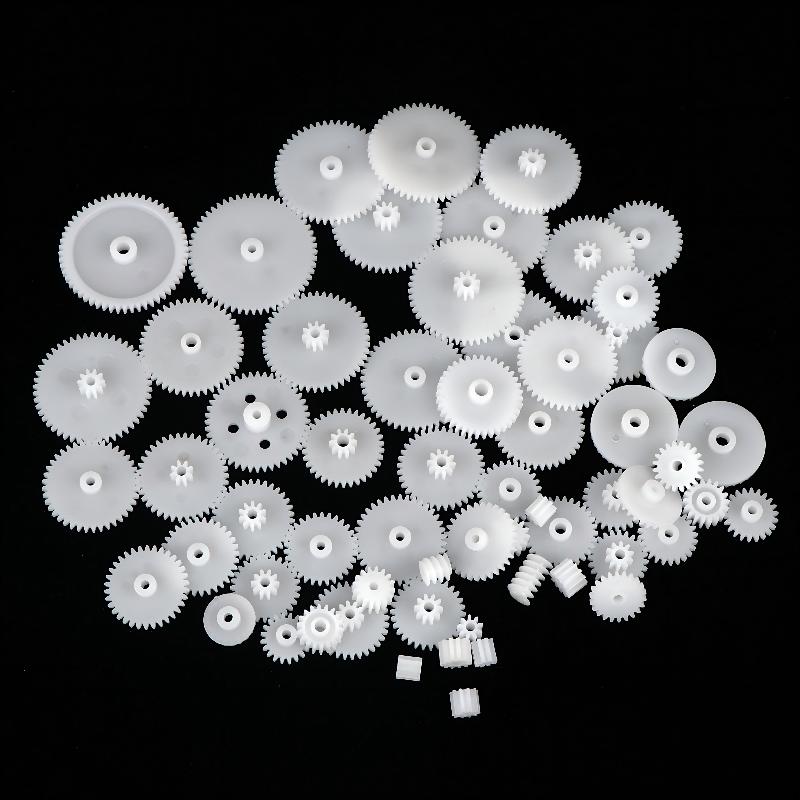 [BBA]58Pcs/set Plastic Gear Ki – Science Project Robot recenzja i cena