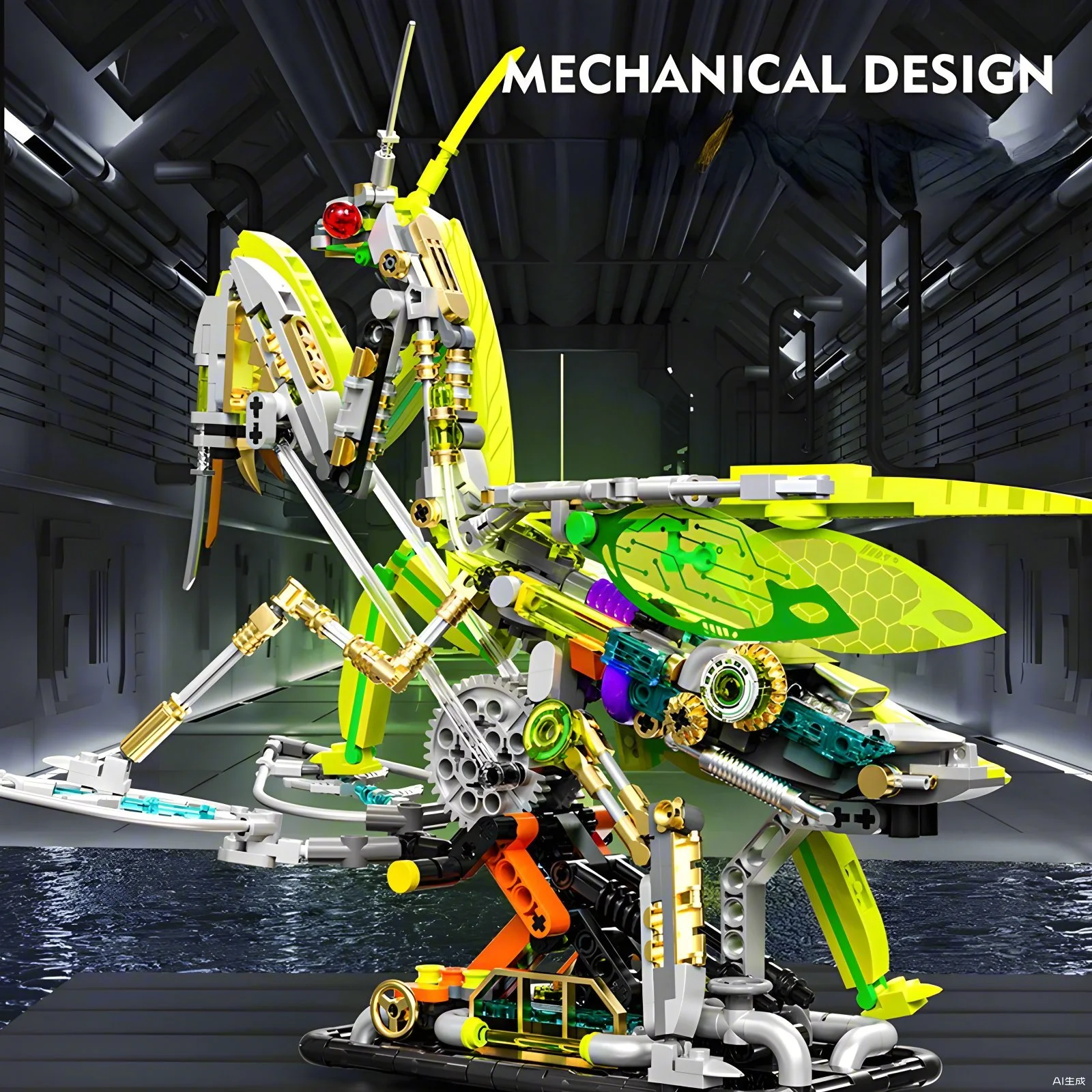 DIY Mantis building blocks sem – Science Toys Diy recenzja i cena
