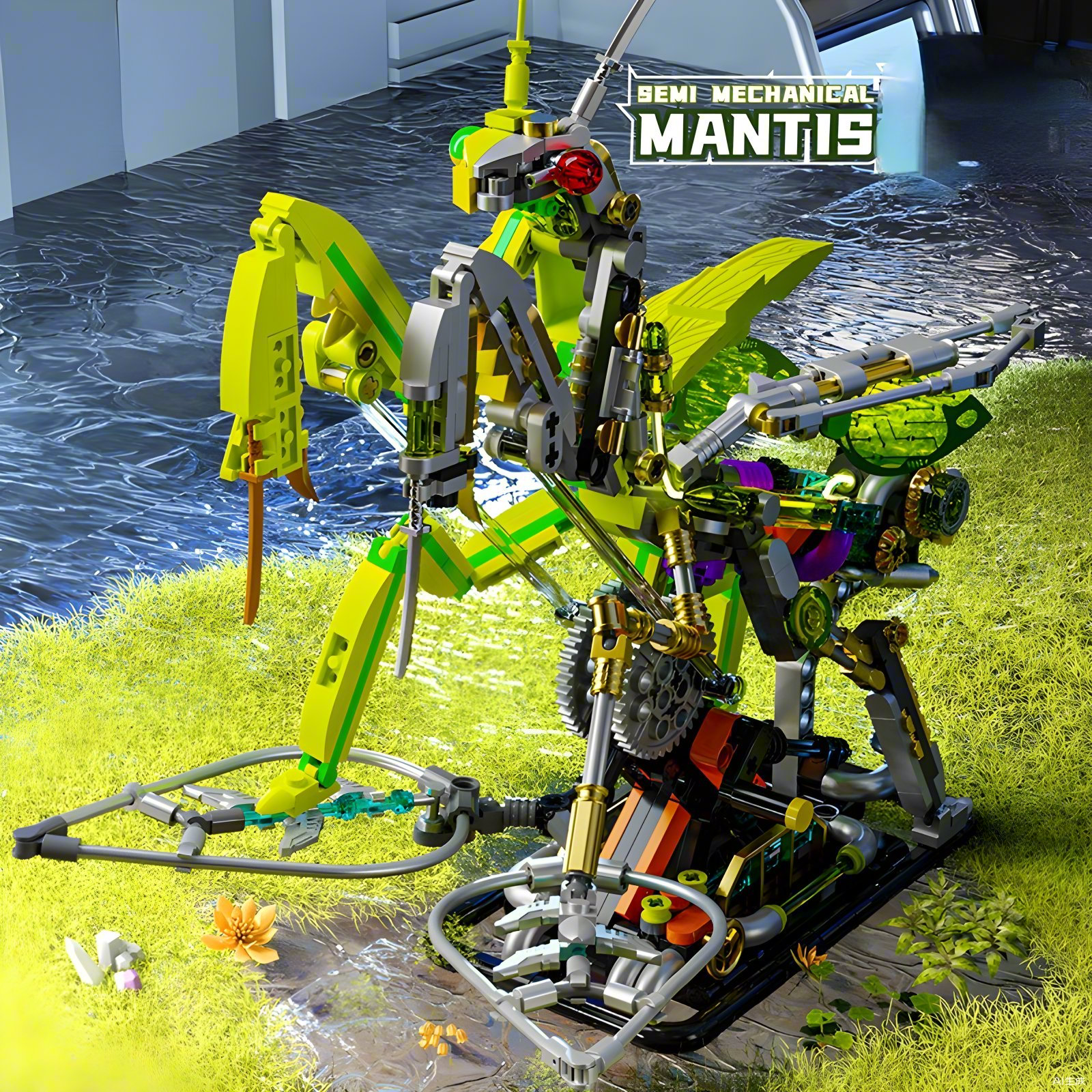DIY Mantis building blocks sem – Science Toys Diy recenzja i cena