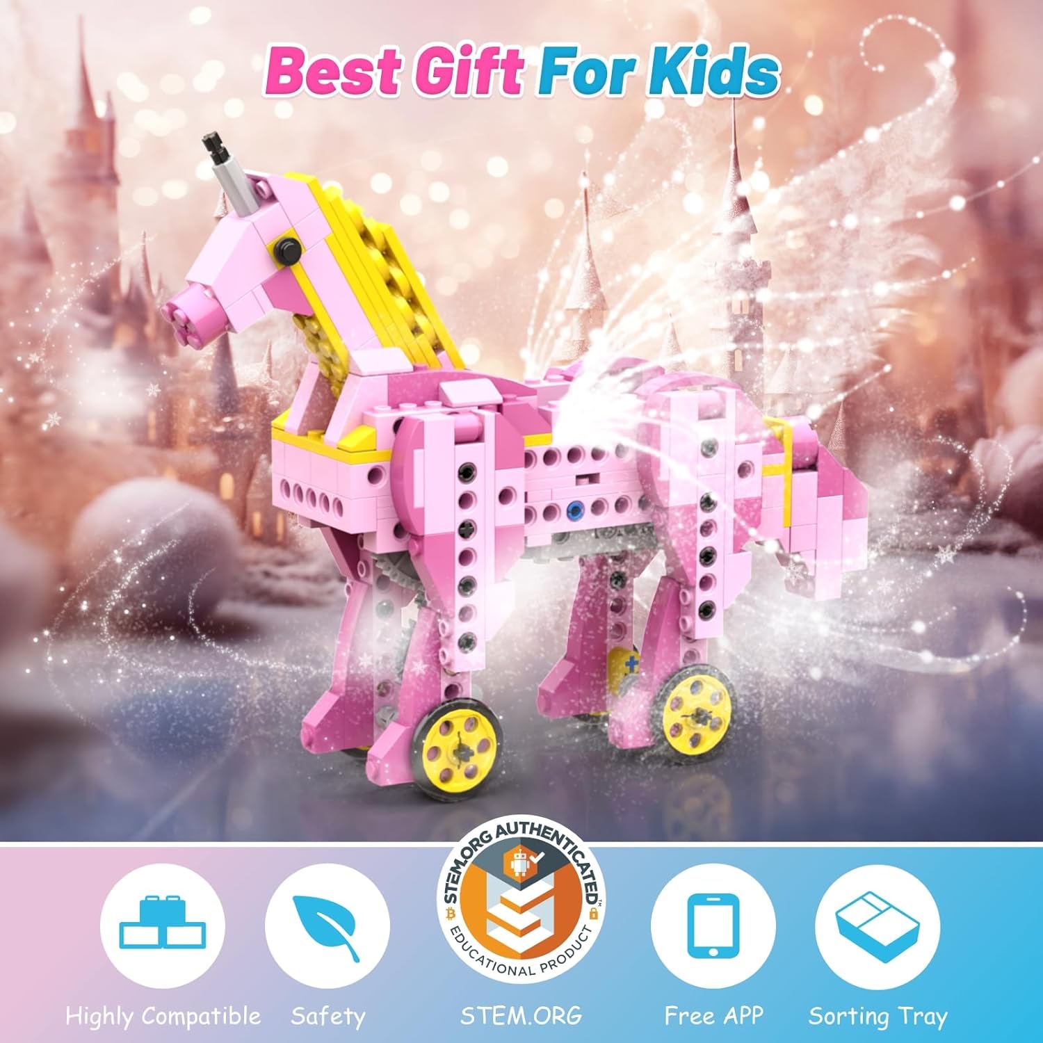Apitor STEM Toys for Girls Gif – Science Robot recenzja i cena