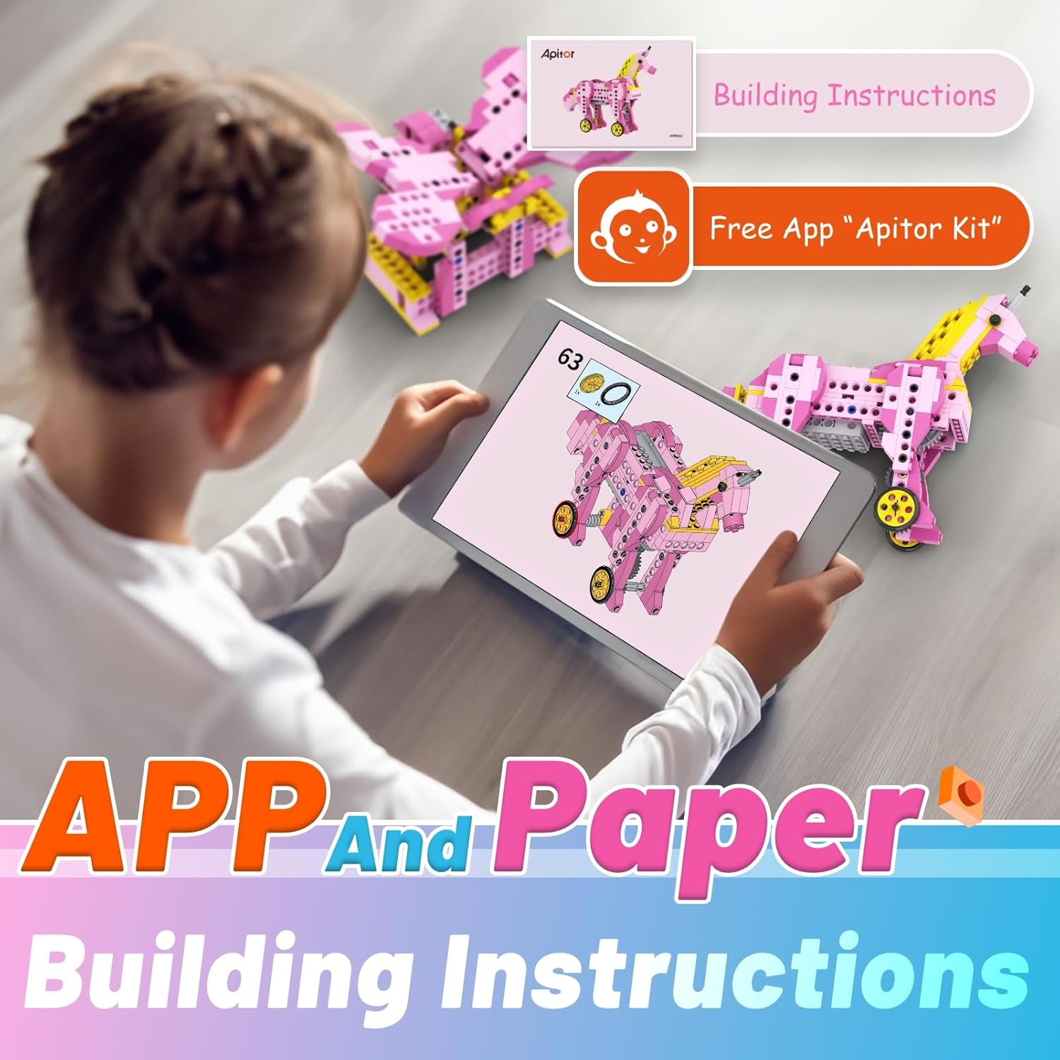 Apitor STEM Toys for Girls Gif – Science Robot recenzja i cena