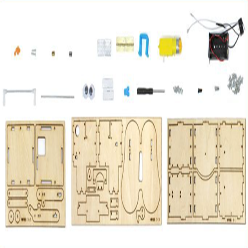 Wooden Assemble DIY Robot Eati – Science Project Robot recenzja i cena