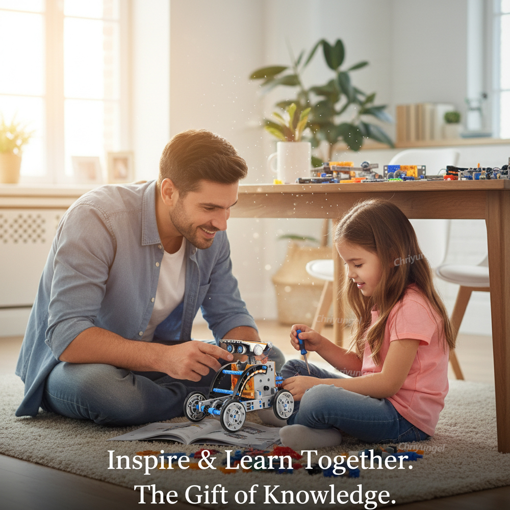 13-in-1 Solar Robot Kits DIY B – Science Project Robot recenzja i cena