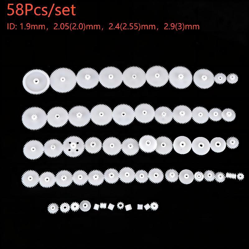 58Pcs/set 0.5 Module Reduction – Science Project Robot recenzja i cena
