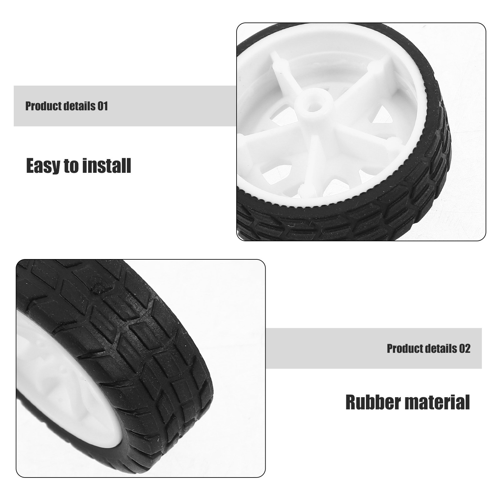 20Pcs 30Mm Smooth Rotating Rub – Science Project Robot recenzja i cena