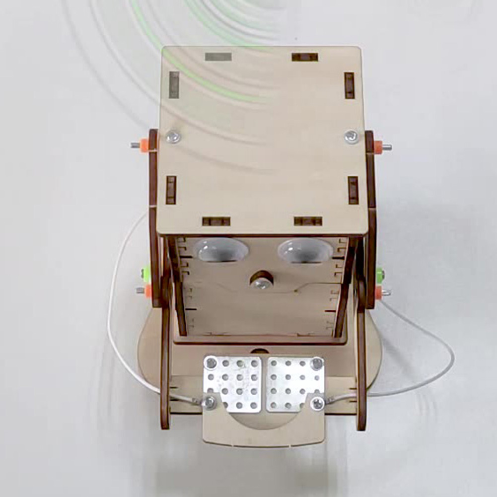 Robot Eating Coin Wood DIY Mod – Science Project Robot recenzja i cena