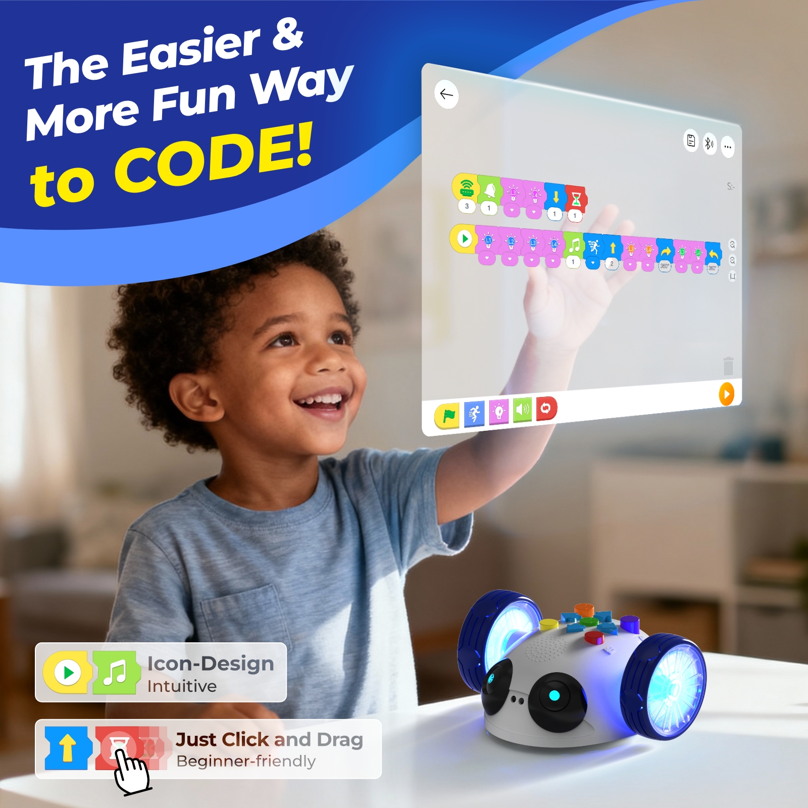 Apitor Mini Robot Wheels Codin – Science Robot recenzja i cena