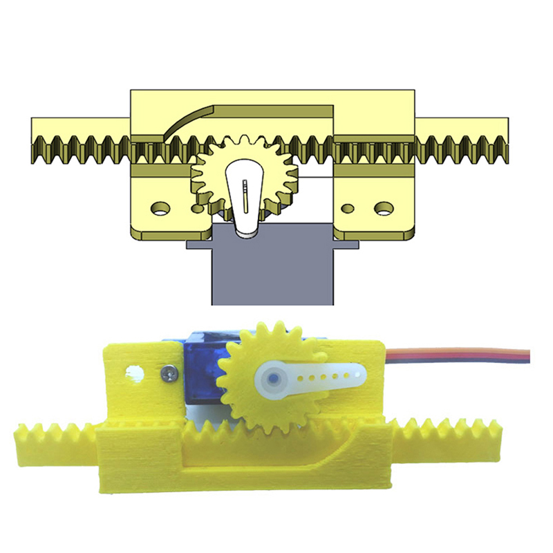 Linear Servo Robot Arm Robotic – Science Project Robot recenzja i cena