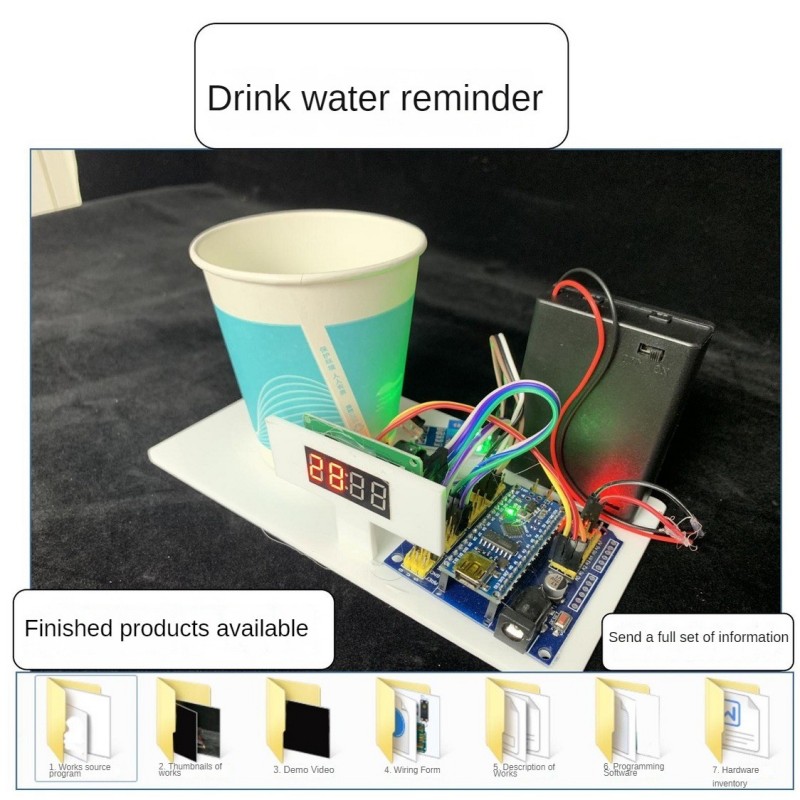 Drink Water Reminder Robot Han – Science Robot recenzja i cena