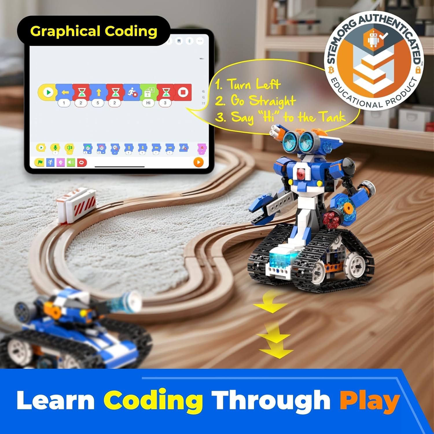 Apitor APP Control STEM Roboti – Science Robot recenzja i cena