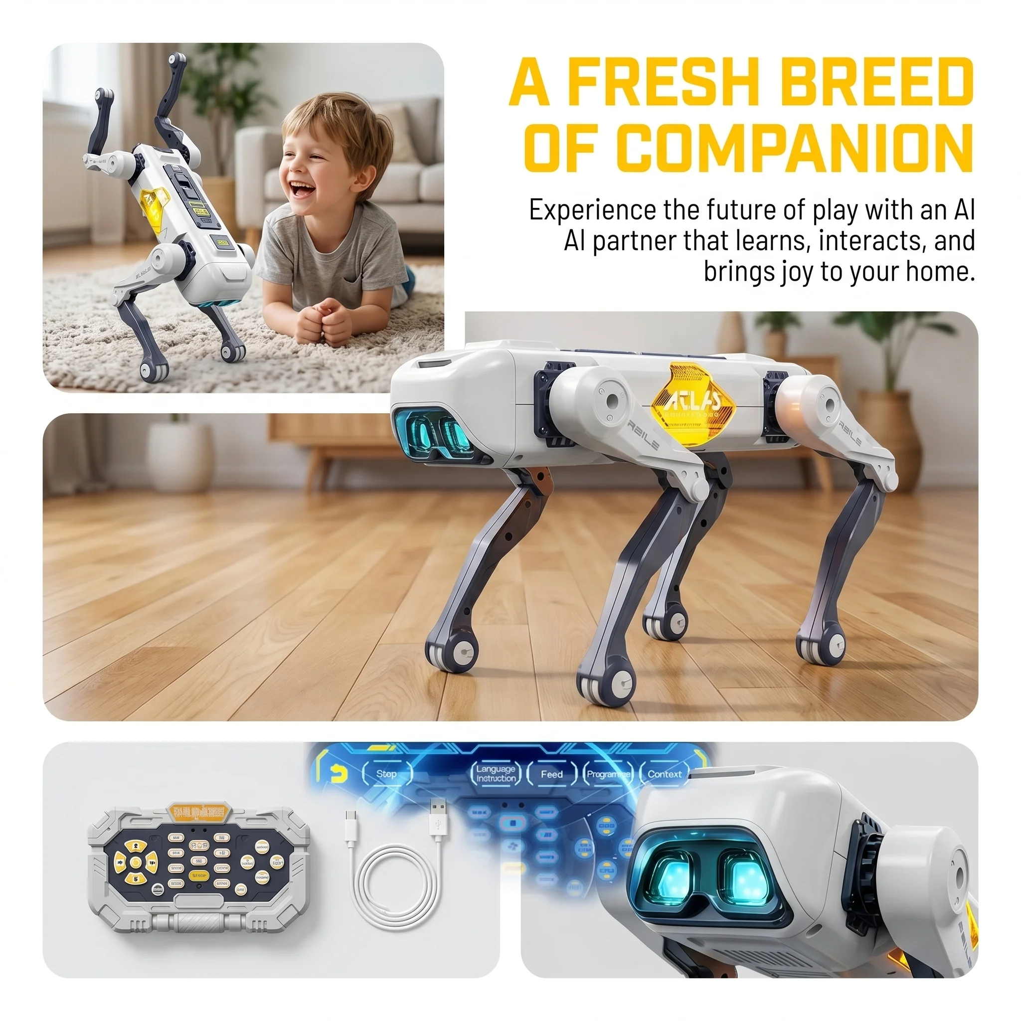 AI Smart Robot Dog, Voice & AP – Science Robot recenzja i cena