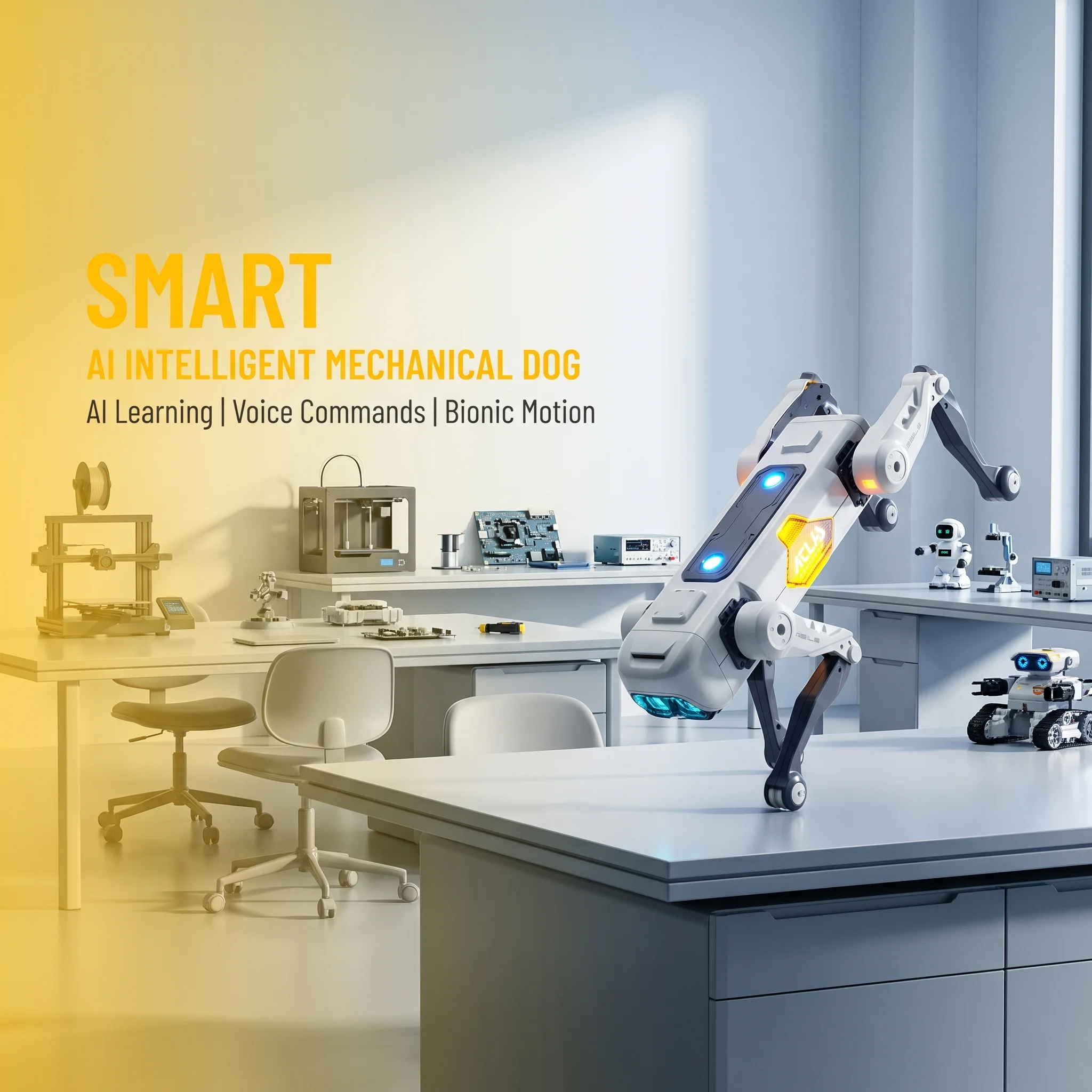AI Smart Robot Dog, Voice & AP – Science Robot recenzja i cena