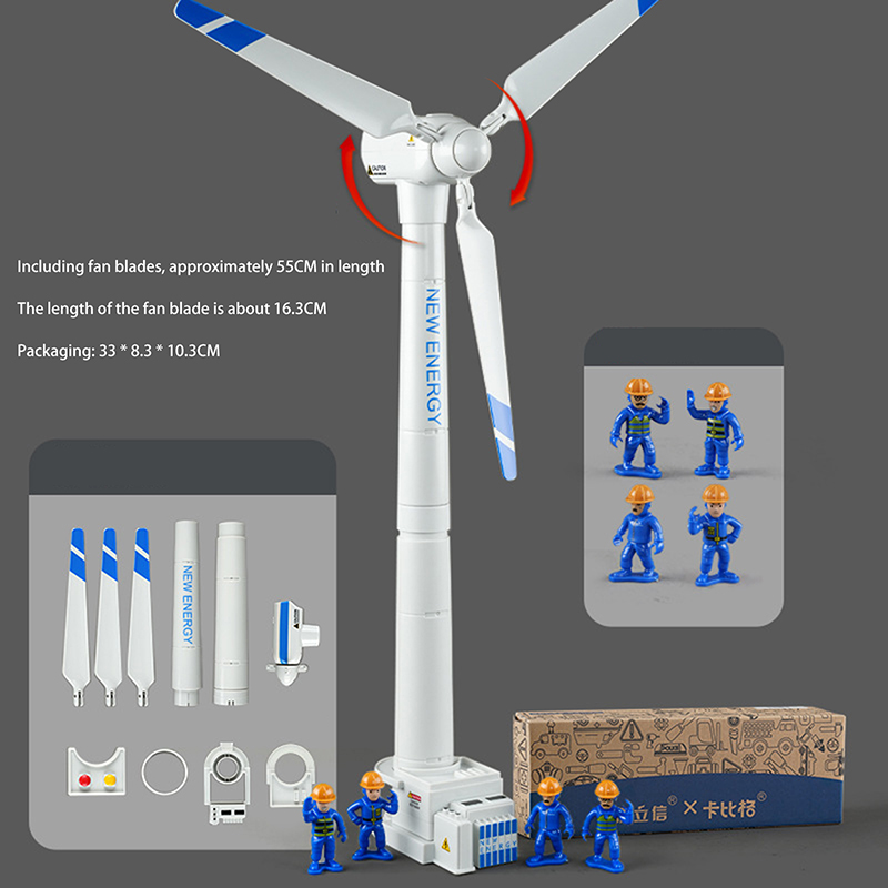 Kids' Wind Turbine Model Simul – Science Toys recenzja i cena