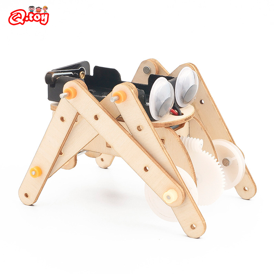 DIY Spider Robot STEM Toys Tec – Science Project Robot recenzja i cena