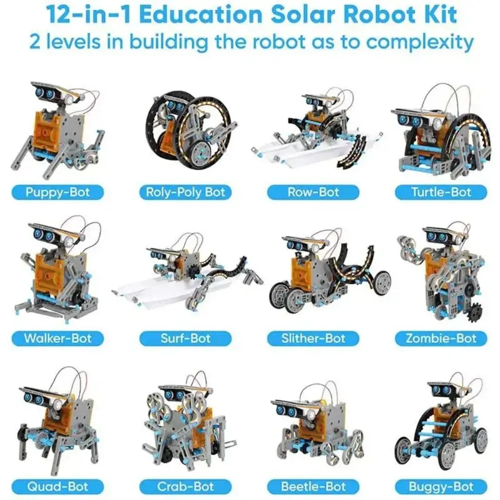 13 in 1 Solar Powered Robot Sc – Science Robot recenzja i cena