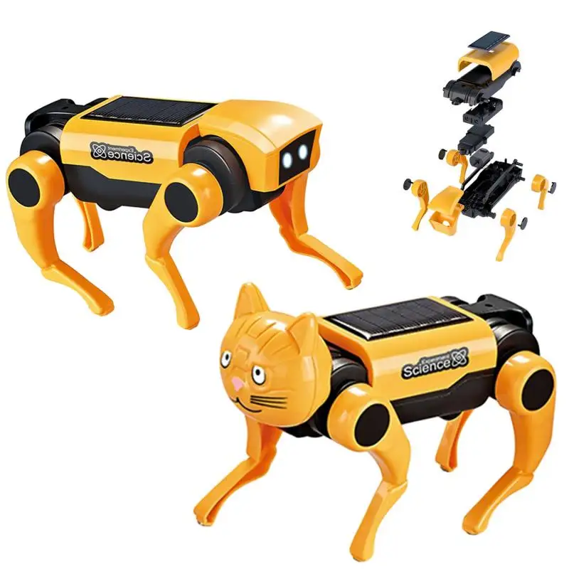 2IN1 Solar Robot Dog Replaceab – Science Project Robot recenzja i cena